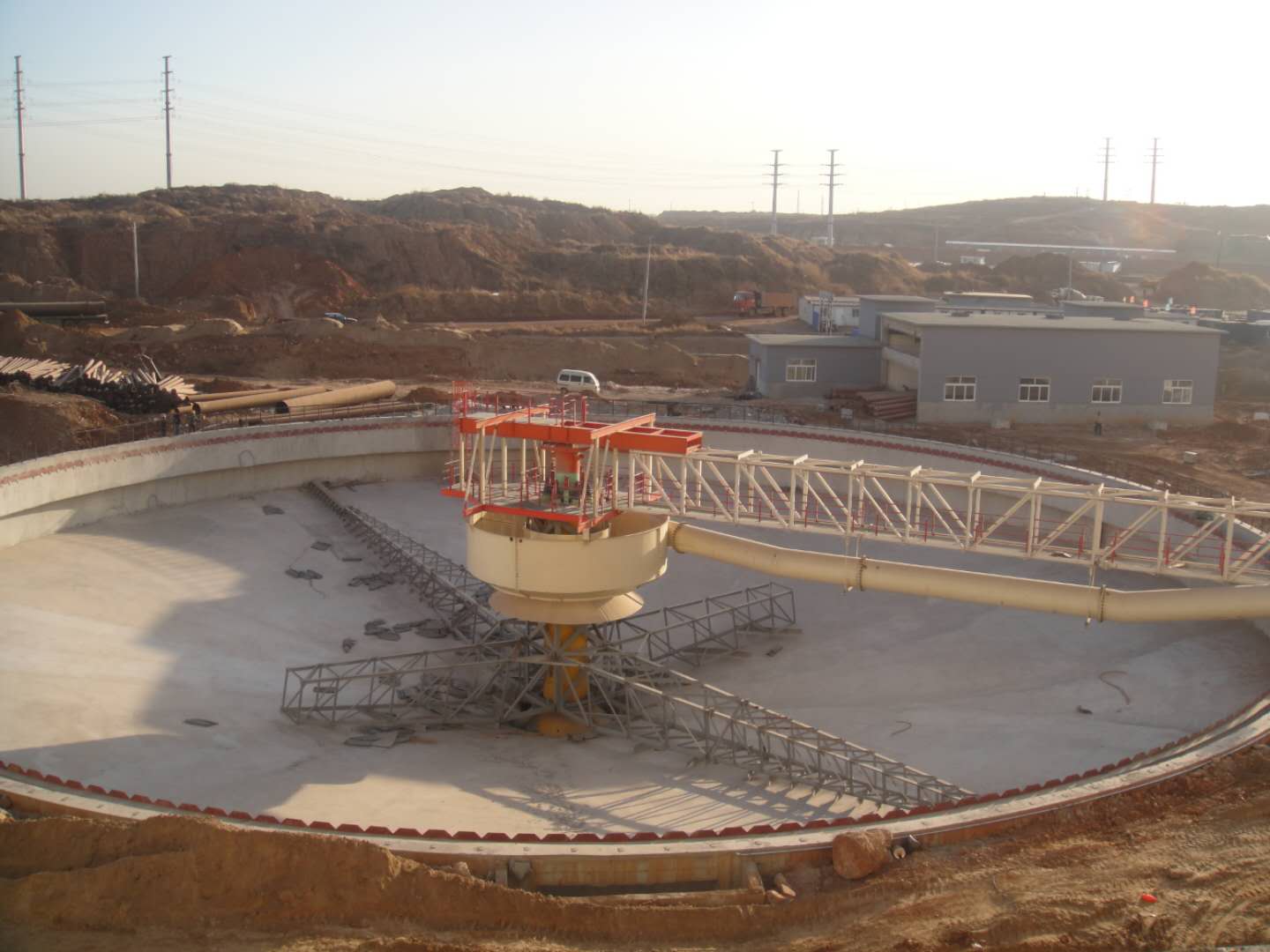 Tailing Thickener Dewatering Tailings Solid Slurry Concentration Y&X