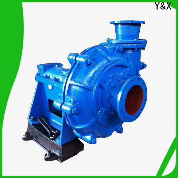 YX best value heavy duty slurry pump series used in mining industry