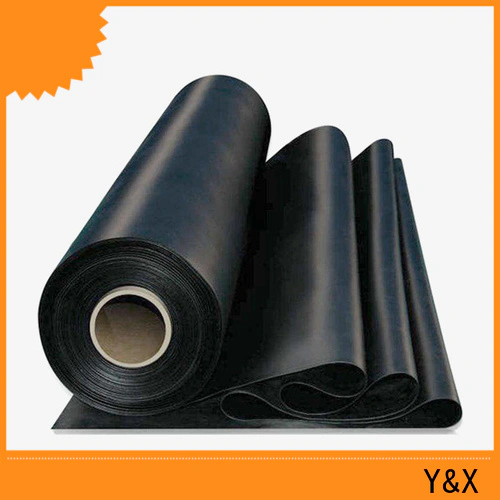 YX rubber sheeting roll manufacturer for promotion