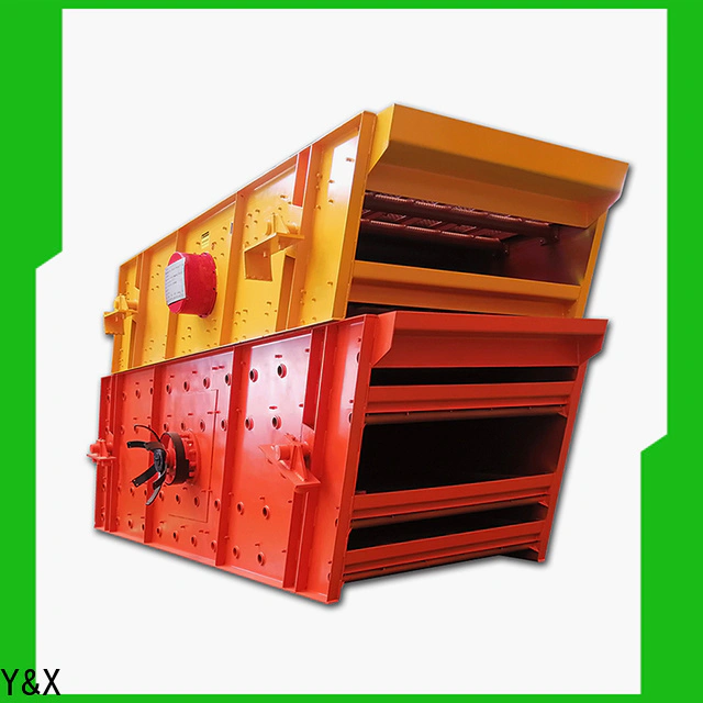 YX reliable vibrating sand screening machine factory for mine industry