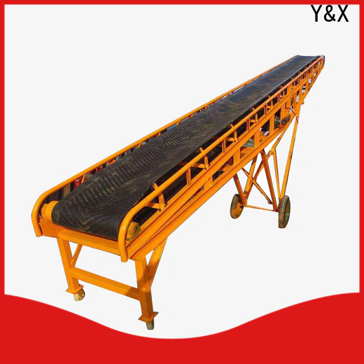 YX power belt conveyor factory direct supply for promotion