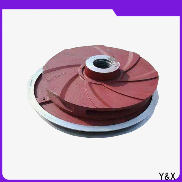 YX slurry pump impeller supplier used in mining industry