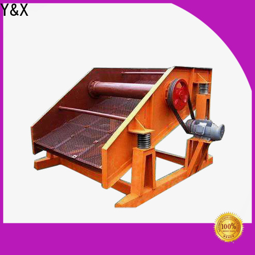 YX linear vibrating screen supplier used in mining industry