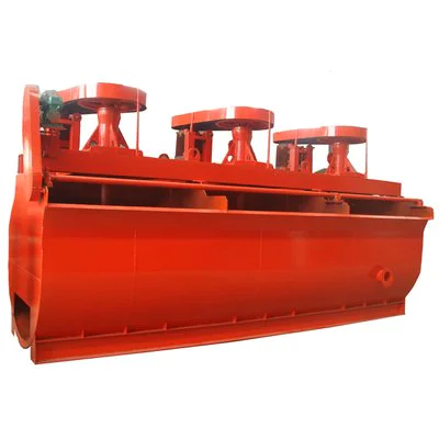Self-absorbed mechanical rabbling flotation machine of BF-type