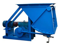 Flexible ore feeder machine