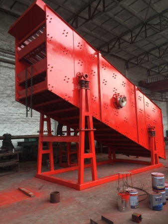 Mining Sieve 388t/H Vibrating Screen Size Meshes Customized